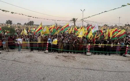 Residents celebrate 13th anniversary of July 19 Revolution in NE Syria