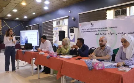 Conference discusses building Syrian peace mechanism