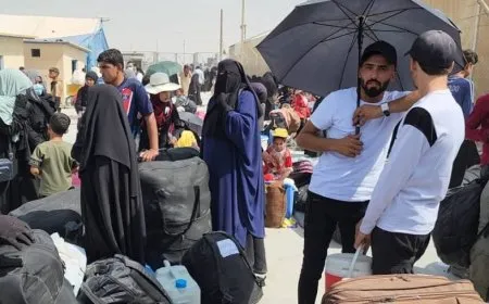 More than 800 Iraqis leave al-Hol camp, returning to their country