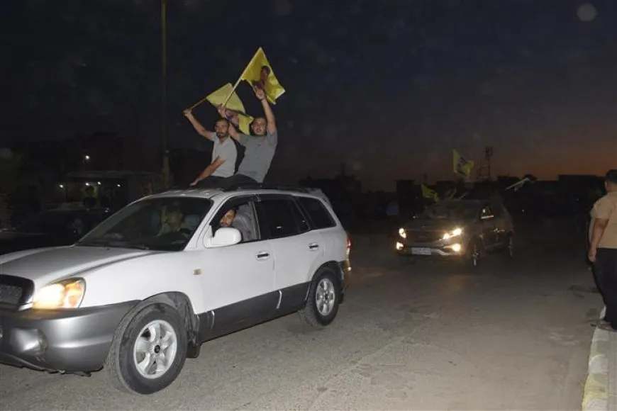 Crowds cheer leader Ocalan’s historic video message