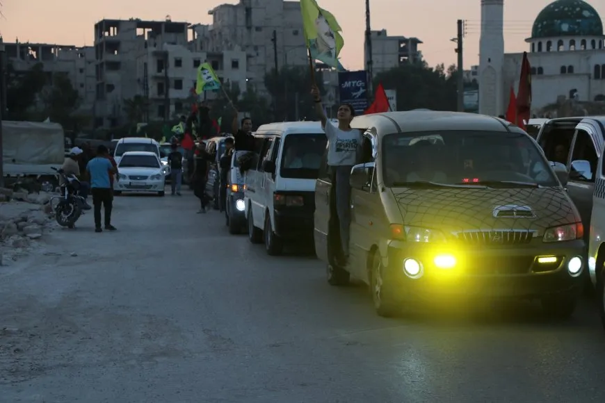 Crowds cheer leader Ocalan’s historic video message