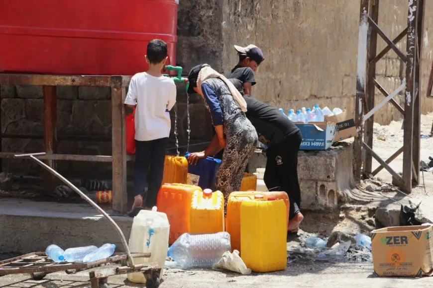Turkey’s water cut leaves Hasaka kids thirsty