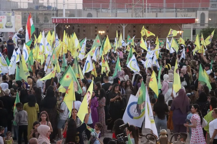Residents celebrate 13th anniversary of July 19 Revolution in NE Syria
