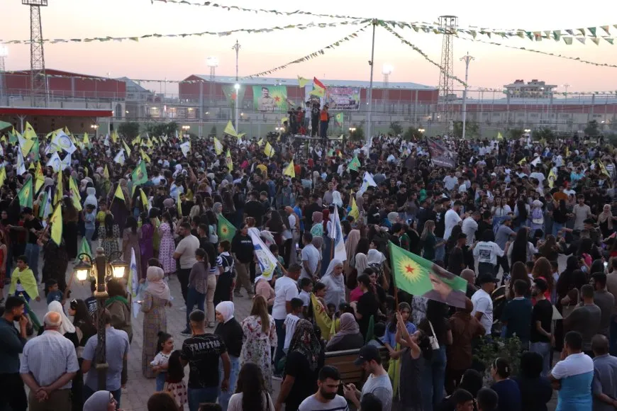 Residents celebrate 13th anniversary of July 19 Revolution in NE Syria