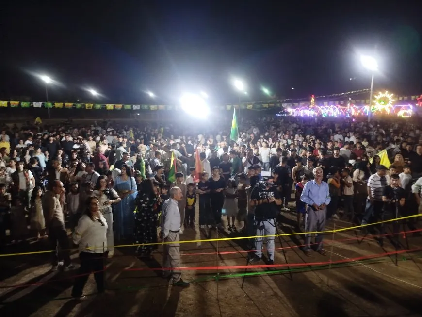 Residents celebrate 13th anniversary of July 19 Revolution in NE Syria
