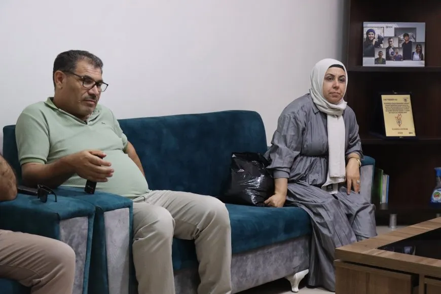 Kurdish artists Shehribana Kurdi, Jala Rojhilat visit ANHA Agency