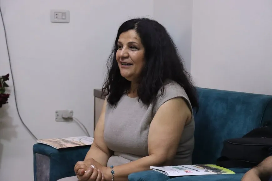 Kurdish artists Shehribana Kurdi, Jala Rojhilat visit ANHA Agency