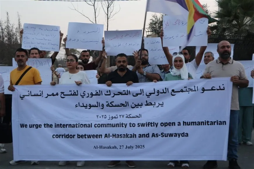 Women from Qamishlo in solidarity with Suwayda woman: "This is the time for freedom"