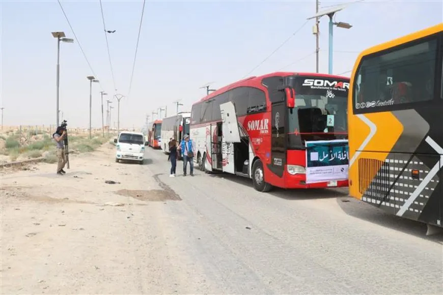 Al-Hol Camp facilitates voluntary return of 127 IDPs to Raqqa, Aleppo, Idlib