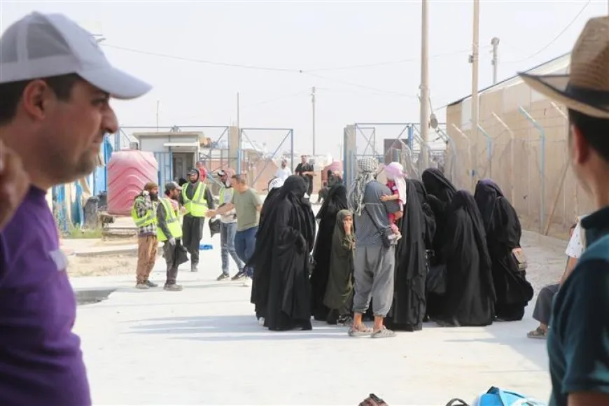 Al-Hol Camp facilitates voluntary return of 127 IDPs to Raqqa, Aleppo, Idlib