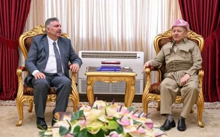 Co-Chair of SDC meets with Barzani