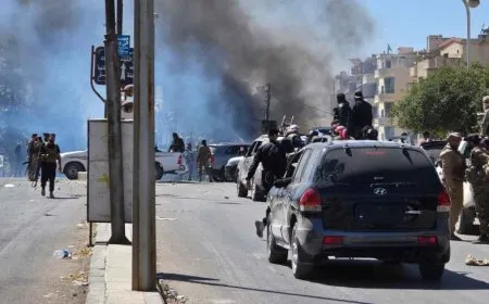 Transitional government forces target 2 villages in western Sweida countryside