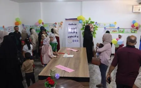 Raqqa hosts art exhibition for children returning from al-Hol Camp