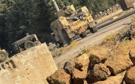 Israeli incursion in Quneitra countryside