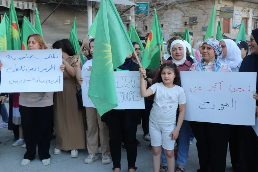 Aleppo women protest in support of Suwayda women