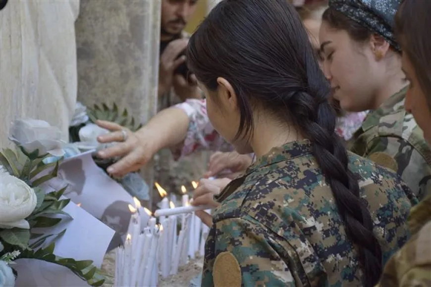 Armenians in Hasaka commemorate anniversary of August 7, 1982, martyrs