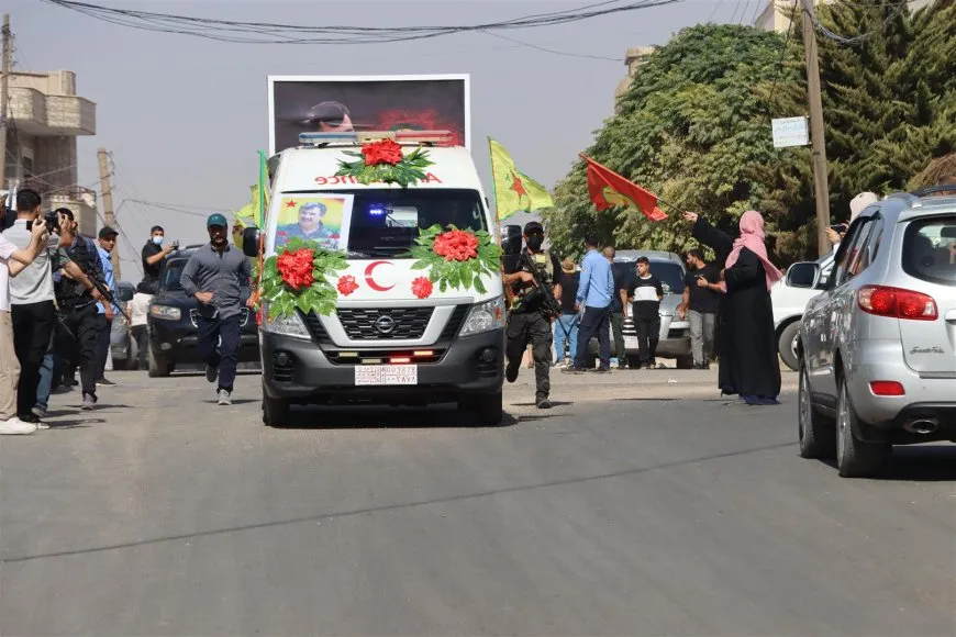 Martyred leader Noureddin Sofi body heads to Qamishli