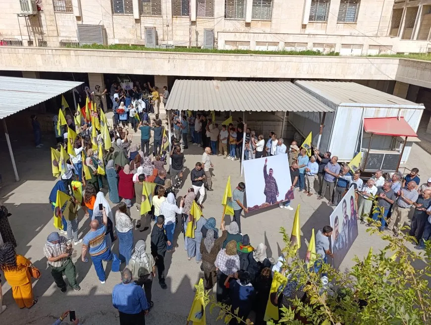 Martyred leader Noureddin Sofi body heads to Qamishli