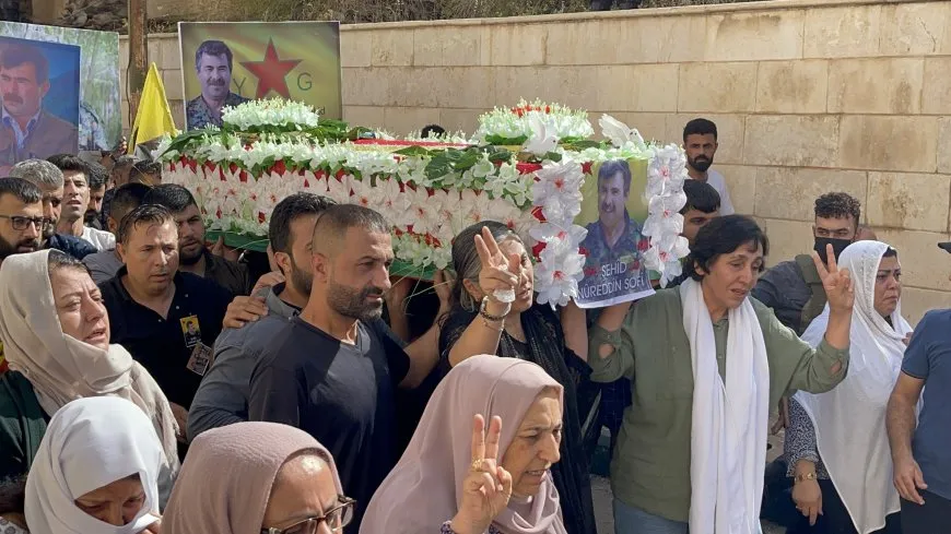 Martyred leader Noureddin Sofi body heads to Qamishli