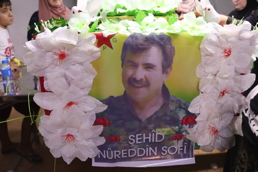 Martyred leader Noureddin Sofi body heads to Qamishli