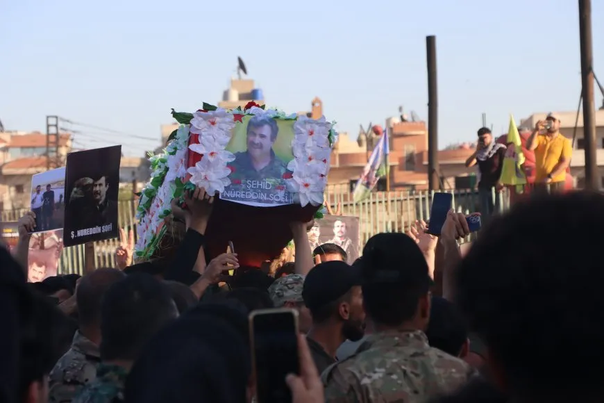 Body of Commander Nour al-Din Soufi laid to rest in Qamishlo