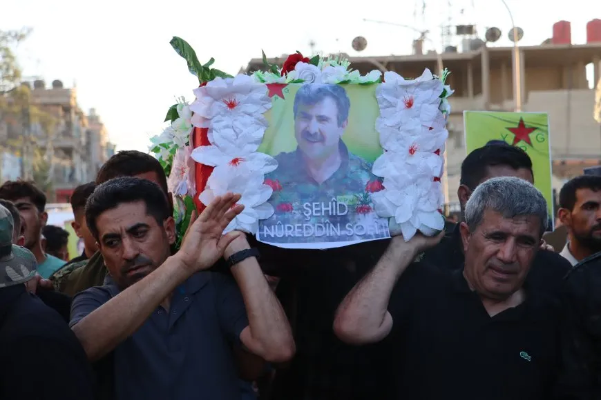 Body of Commander Nour al-Din Soufi laid to rest in Qamishlo
