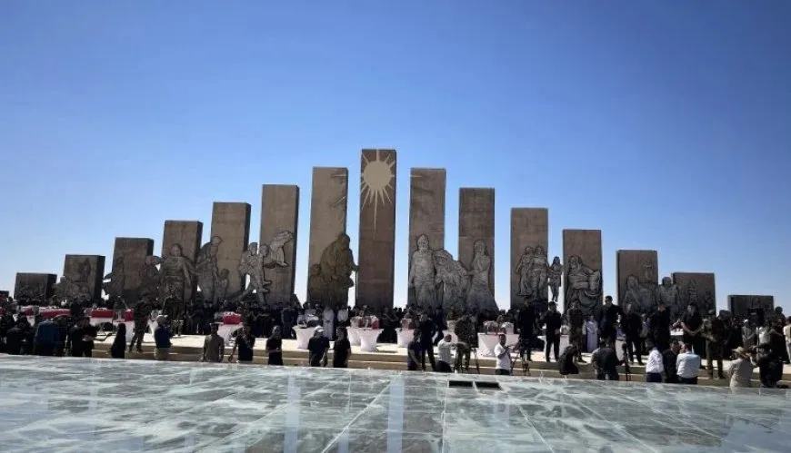  Funeral ceremony for remains of 22 martyrs from Shengal massacre