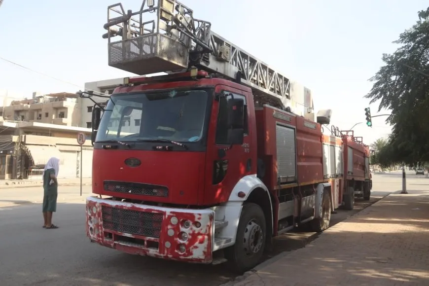 NE Syria sends firefighting teams to support coastal firefighting efforts
