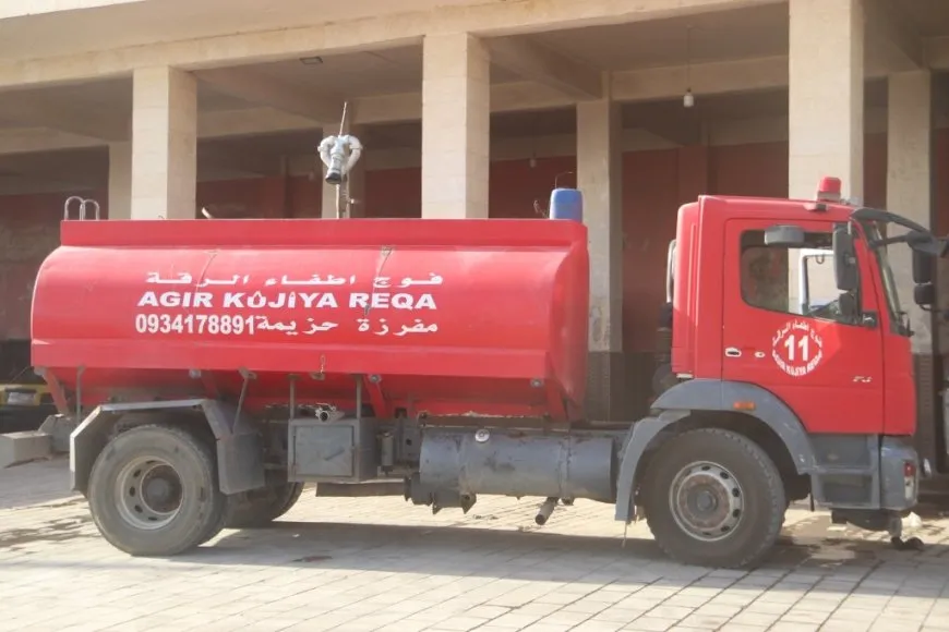NE Syria sends firefighting teams to support coastal firefighting efforts