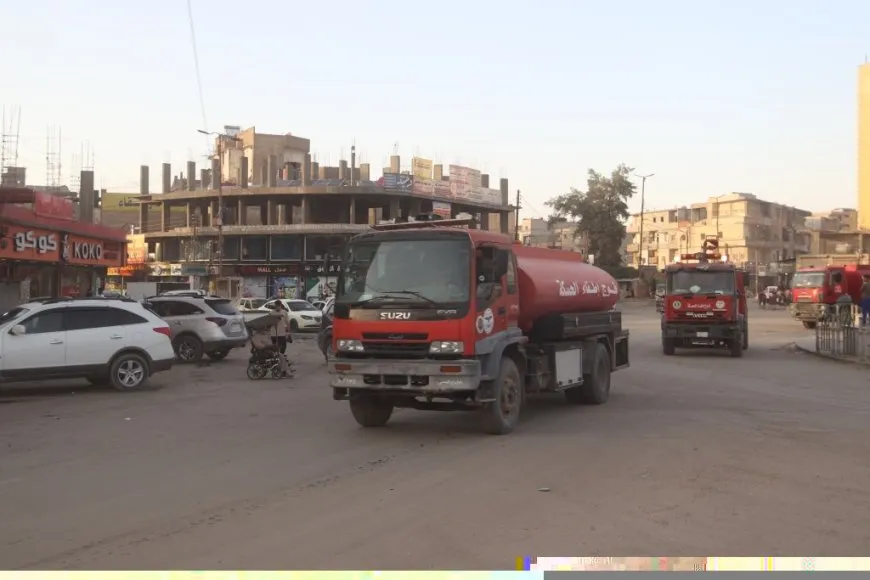 NE Syria sends firefighting teams to support coastal firefighting efforts