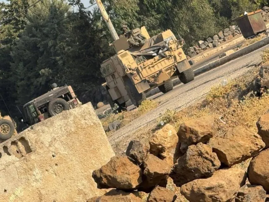 Israeli incursion in Quneitra countryside
