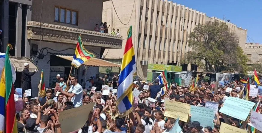 Protests in Sweida, its countryside demand right to self-determination