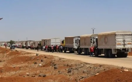 3rd UN aid convoy arrives Sweida