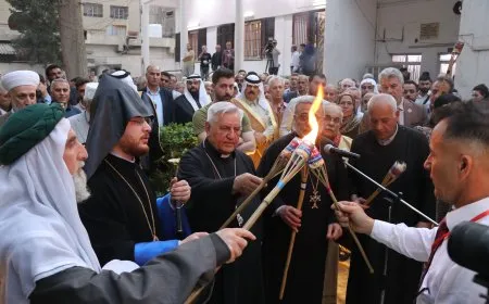 Religious figures urge Syrians to reject discord and preserve social cohesion