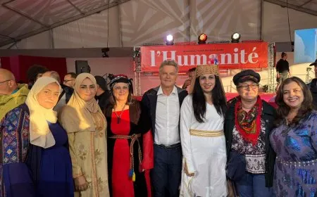 Women’s delegation from NE Syria participates in “Festival of Humanity” in Paris