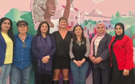 Women's Delegation from NE Syria meets with french parties 