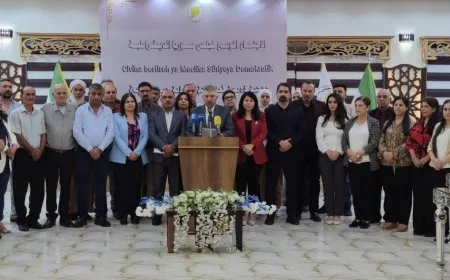 SDC's expanded meeting calls for unity, national dialogue, and pluralistic Syria