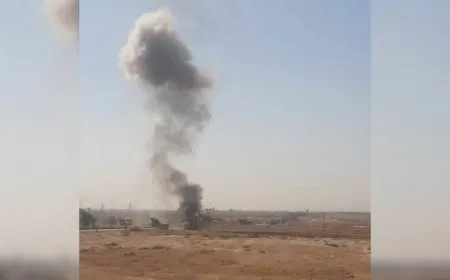 Explosions heard on Aleppo International Airport road