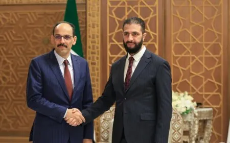 Diverging statements on al-Sharaa–Kalın talks in Damascus