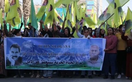 Women from Jazira demand physical freedom for Leader Ocalan