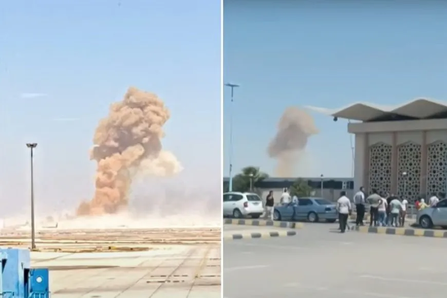 Explosions heard near Damascus International Airport