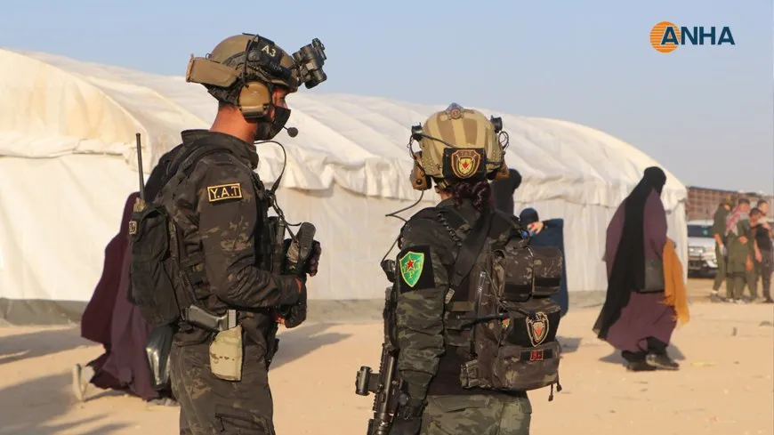 Women lead 4th phase of “Humanity and Security” operation in al-Hol Camp