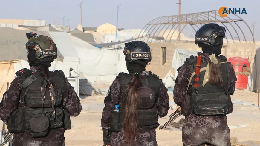 Women lead 4th phase of “Humanity and Security” operation in al-Hol Camp