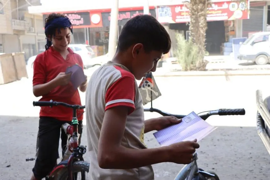  4,000 brochures distributed in Raqqa, Tabqa demanding leader's physical freedom