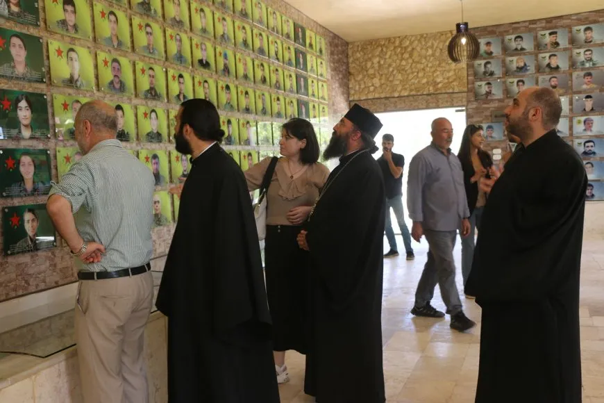 Orthodox Christian delegation visits Sheikh Maqsoud neighborhood