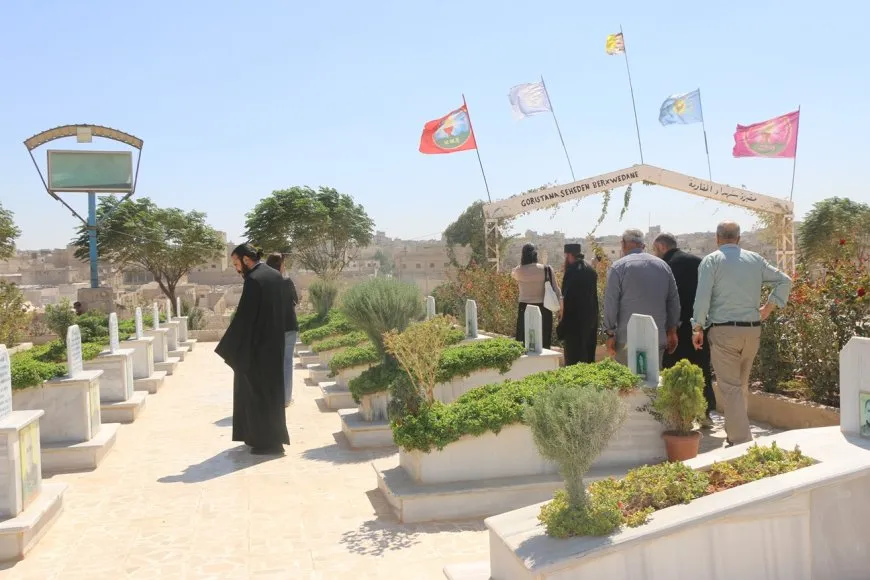 Orthodox Christian delegation visits Sheikh Maqsoud neighborhood