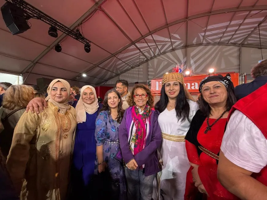 Women’s delegation from NE Syria participates in “Festival of Humanity” in Paris