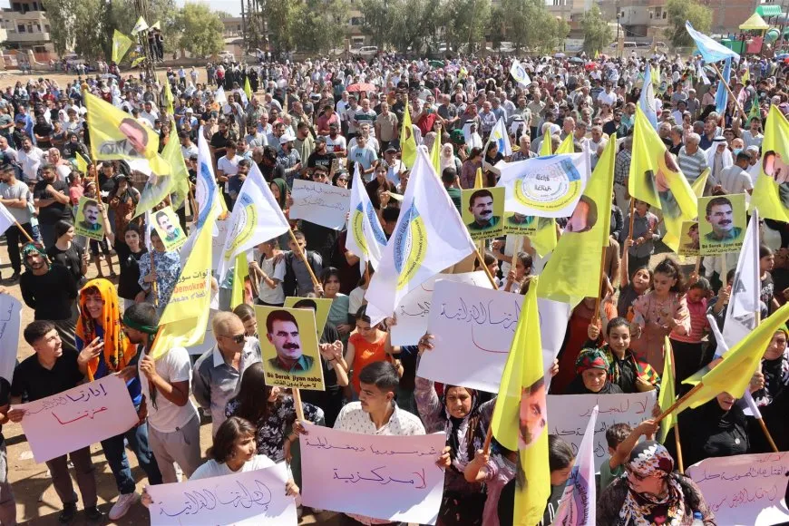 Thousands in Jazira affirm ongoing struggle to build decentralized, democratic Syria