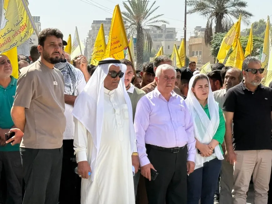 Thousands in Raqqa affirm, "SDF is our dignity"