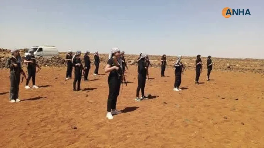 Sweida women join military training